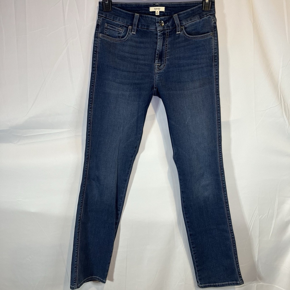 Splendid Medium Wash‎ High Waist Ankle Stretch Skinny Jeans 28